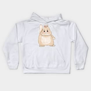 Fat Bunny Rabbit YO ! Kids Hoodie